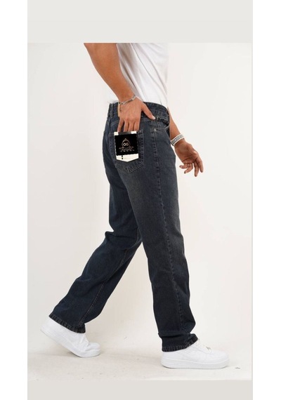 Vintage Taşlamalı Baggy Pantolon Vintagetaşlamasiyah