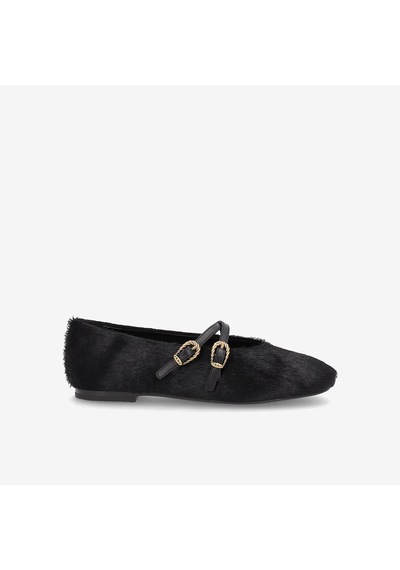 Nero Black Babet Kadın 69g6 Frau Horsy siyah