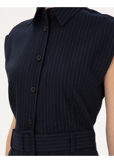 Pierre Cardin Kadın Lacivert Tulum Dokuma 50292301-vr033 Lacivert