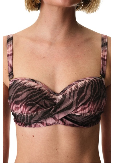 Penti Renkli Cesira Pink Beauty Toparlayıcı Bikini Üstü
