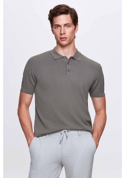 D's Damat Ds Damat Slim Fit Haki Rayon Triko T-shirt 2hf069421001m Haki