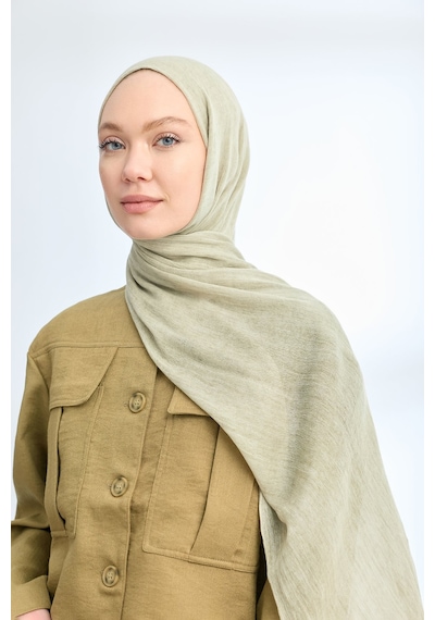 Armanda Organic Touch Viskoz Şal- 3601 Soft Yeşil