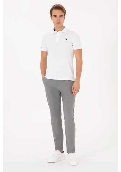 U.s. Polo Assn. Erkek Gri Pantolon Kanvas-chino 50311987-vr024 Grı