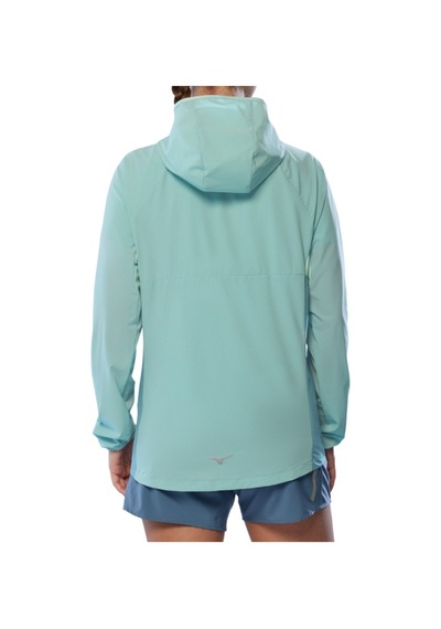 Mizuno Alpha Jacket Kadın Yağmurluk Yeşil Çok Renkli