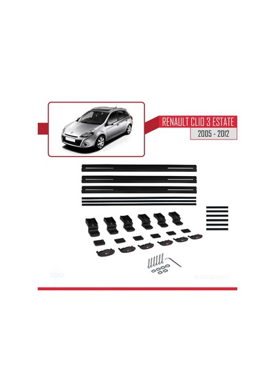 Renault Clio 3 Estate 2005-2012 Arası İle Uyumlu Basıc Model Ara