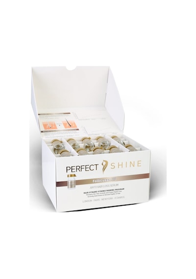 Perfect Shine Kadınlara Özel Saç Dökülmesi Önleyici Onarıcı Güçlendirici Yoğun Bakım Serumu 30x6ml Ampul Set