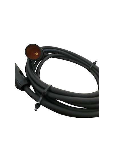 Araç Çakmak Uzatma Kablosu 12-24 Volt 16amper 2 X1,5mm Ttr Bakır 3 Mt-siyah