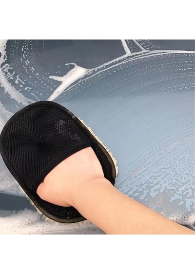 Mikrofiber Araba Yıkama Eldiveni Çift Taraflı Oto Temizleme Ve Parlatma Bezi Yumuşak Çizmez Yapı Car Wash Mitt For Vehicle Detailing 256