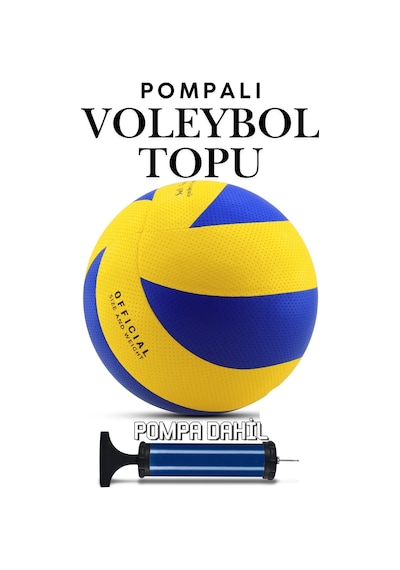 Profesyonel Voleybol Top Seti Yapıştırma Voleybol Topu Pompa Dahil Set Soft Touch İç-dış Mekan Uygun 8 Panel Mavi 280 Gram Sarı-mavi Sarı-mavi Profesyonel Voleybol Top Seti Yapıştırma Voleybol Topu Pompa Dahil Set Soft Touch İç-dış Mekan Uygun 8 Panel Mavi 280 Gram Sarı-mavi Sarı-mavi