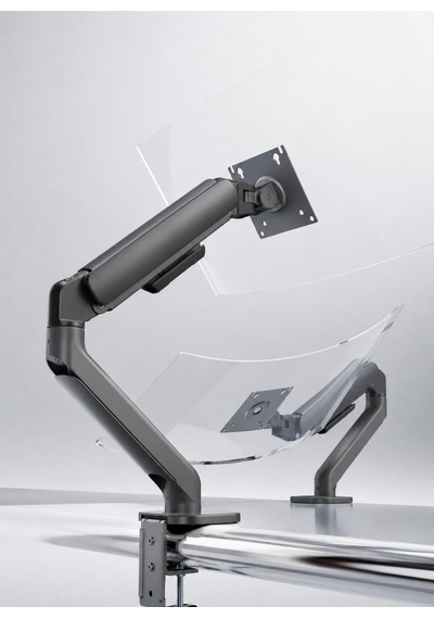 17-34 Lynx Series Gaz Pistonlu Tekli Monitör Kolu, 10 Kg, Vesa 75x75 Ve 100x100 Mm, Yükseklik Ve Açı Ayarlı, Masa K