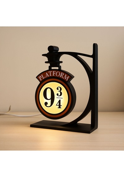 Platform 9¾ Masa Lambası Siyah