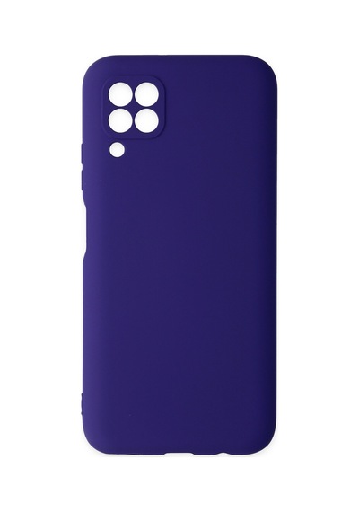 Huawei P40 Lite Uyumlu İçi Kadife Lansman Tasarım Silikon Telefon Kılıfı Mor