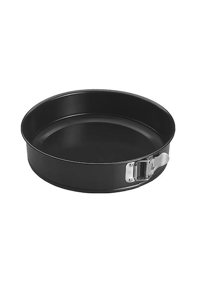 Metaltex Superior Kelepçeli Pasta Kek Kalıbı - 26 Cm Siyah