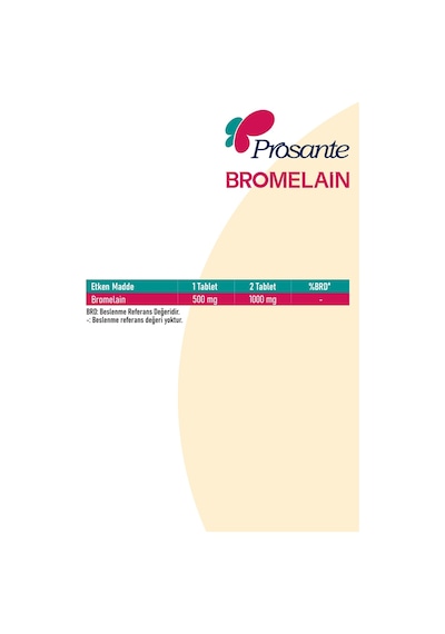Prosante Bromelain 500 Mg 60 Tablet