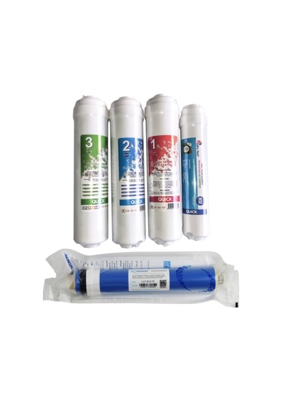 Aquames Su Arıtma Cihazları için Eco Inline 12'' Filtre Seti 5'