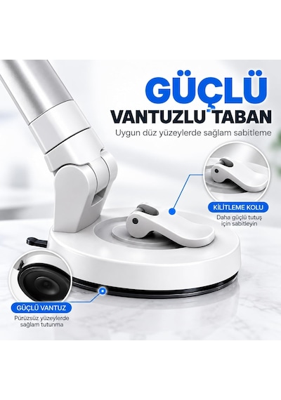 Vantuzlu Araç İçi Telefon Tutucu 360 Döner Stand Sp-34 2 Mixed