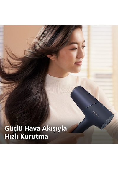 Philips Saç Kurutma Makinesi BHD510/00,İyonik Bakım,3 Isı Ve 2 Hız Ayarı,2300w