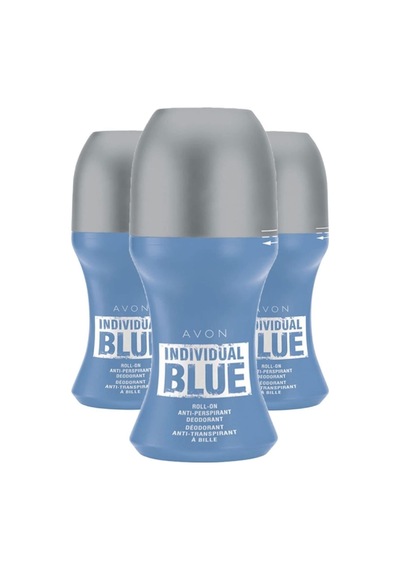 Lexroo Individual Blue Erkek Antiperspirant Roll On Deodorant Üçlü