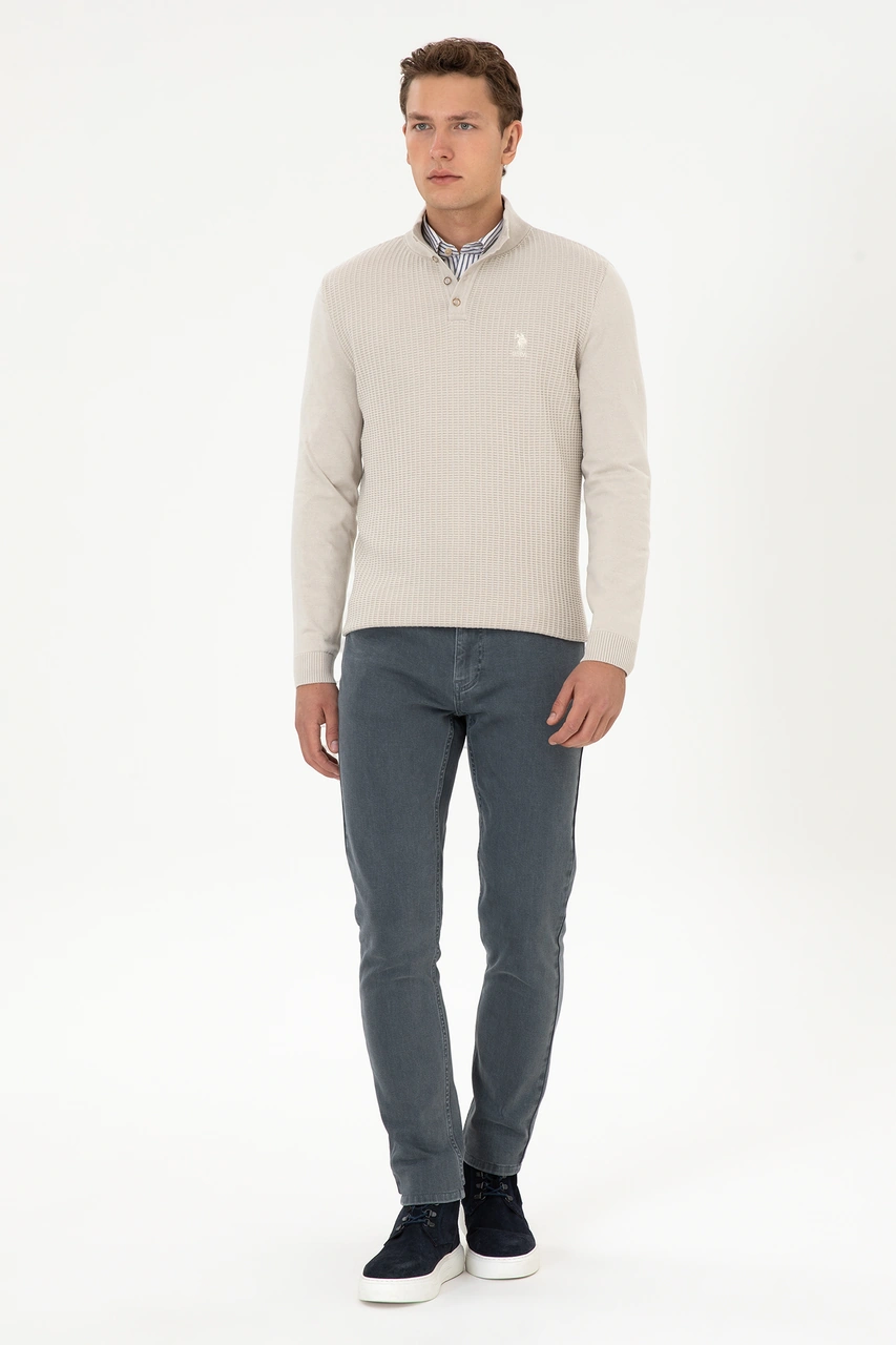 U.S. Polo Assn. Erkek Taş Kazak 50308915-VR049