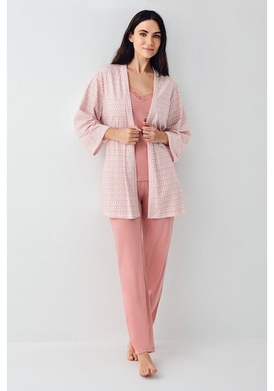 Pierre Cardin Kadın Pembe Sabahlık 5274-48567 Pembe