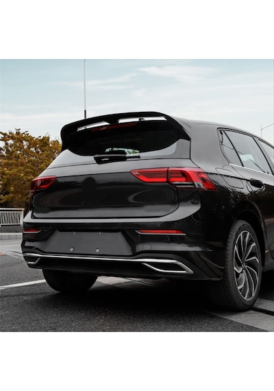 Volkswagen Golf Uyumlu Yedek Parça Oettinger Spoiler- Piano Black