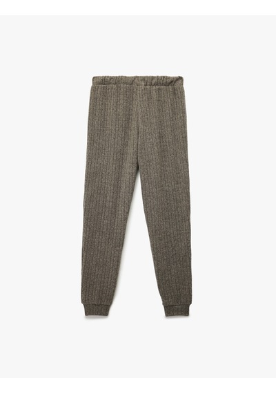 Koton Beli Bağcıklı Rahat Kesim Lastikli Paça Pijama Altı Gri Melanj 6wlk40029mk Gri Melanj Koton Beli Bağcıklı Rahat Kesim Lastikli Paça Pijama Altı Gri Melanj 6wlk40029mk Gri Melanj