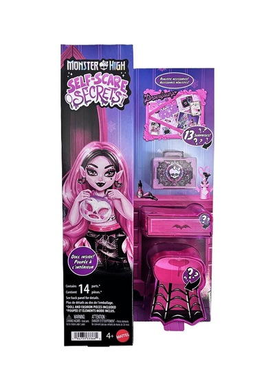 Monster High Güzellik Sırları - Draculaura - 3 Adet Tarı