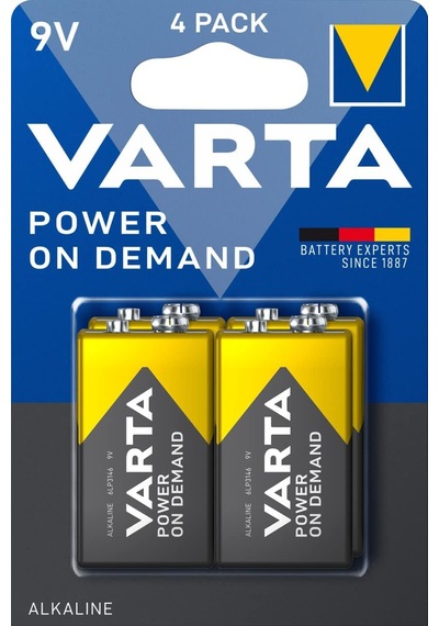 Power On Demand 9v Bli 4 Adet