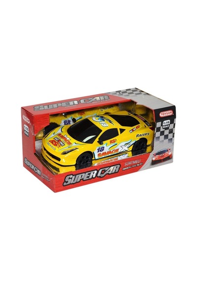 Toy-11 Toy-17-toy-22 Toysan Sürtmeli Racing Süper Car 1  16