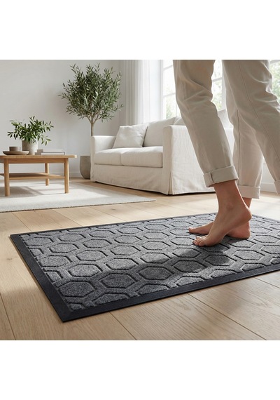 Ekol Moroccon Paspas Siyah 45 x 75 CM