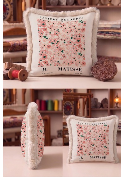 Çiçek Desenli Vintage Saçaklı Yastık Kılıfı-romantik Bohem Pembe Yeşil Vizon Püsküllü Kırlent Kılıfı Yalın Düş Aura Çiçek Desenli Vintage Saçaklı Yastık Kılıfı-romantik Bohem Pembe Yeşil Vizon Püsküllü Kırlent Kılıfı Yalın Düş Aura