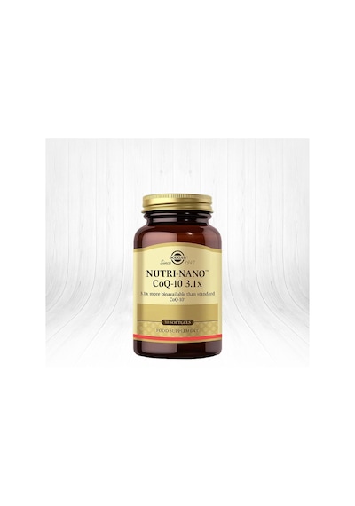 Solgar Nutri-Nano CoQ-10 3.1 50 Yumuşak Kapsül