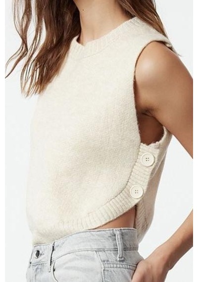 Ersefa Stil Modern Kadın Crop Standart Kol Bisiklet Yaka Yumuşak Dokulu Taş