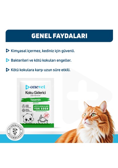 Onevet Kedi Koku Giderici Yasemin Kokulu 15 x 25 G