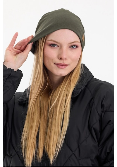 Kadın Termal %100 Pamuklu Soft 2 Stil 1 Arada Bere Premium Cuts Serisi - Standart / Haki Haki