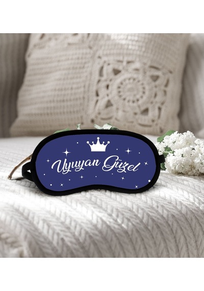 Bk Gift Esprili Uyku Göz Bandı, Arkadaşa Hediye, Doğum Günü Hediyesi, Uyku Bandı-17 Çok Renkli