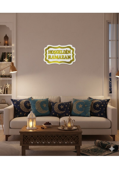 Dodomar 30 X 47 Cm Strafor Hoşgeldin Ramazan Duvar Ve Dekor Süsü