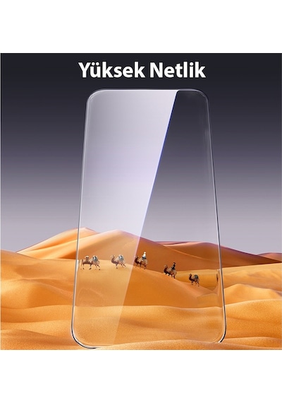 Baseus Schott Apple iPhone 15 Pro Max Uyumlu Full Koruma Eye-protection Tempe