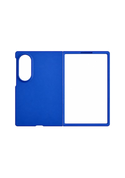 Microcase Samsung Galaxy Z Fold 8 İle Uyumlu Mat Yüzey Sert Plastik Kılıf Lacivert - Al8848