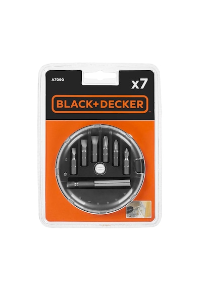 Black&decker 7 Parça Vidalama Seti - A7090-xj