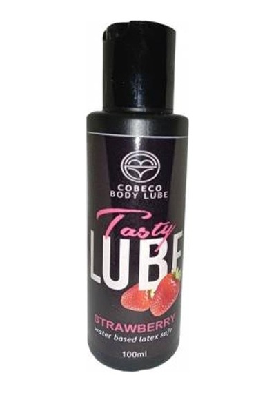 Hintohu Cobeco Strawberry Tasty Lube 100ml Su Bazlı Çilek Aromalı 1 Adet