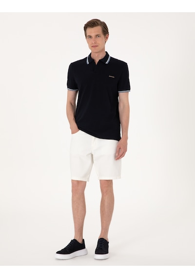 Pierre Cardin Erkek Lacivert Tişört 50302625-vr033 Lacivert