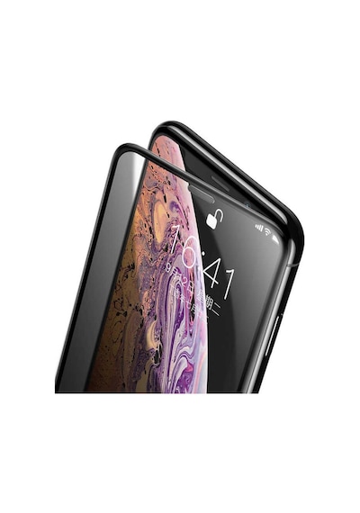 Apple Uyumlu   iPhone Xs Max Hayalet Ekran Koruyucu Tam Kaplayan Gizli Privacy