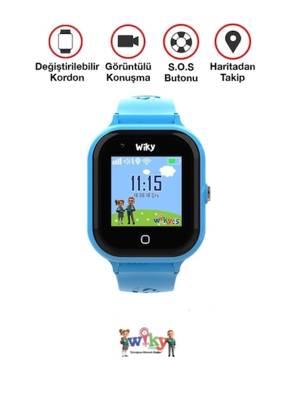 Wiky Watch 4S Sim Kartlı Akıllı Çocuk Saati (İthalatçı Garantili)