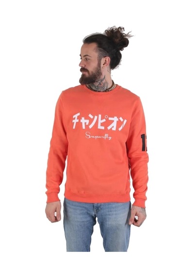 Superfly Bisiklet Yaka Erkek Sweatshirt Spf101232313418 001