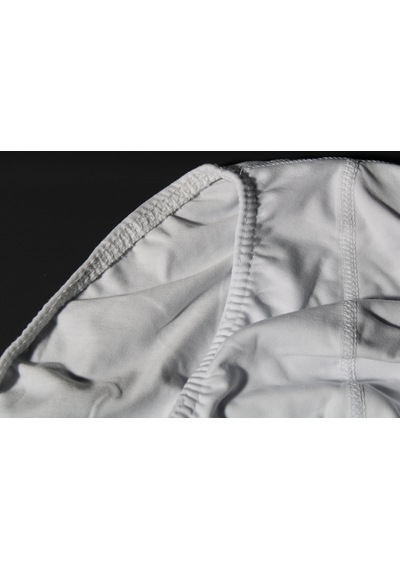 Kp Erkek Düz Pamuklu Beyaz Boxer Slip Boxer Beyaz