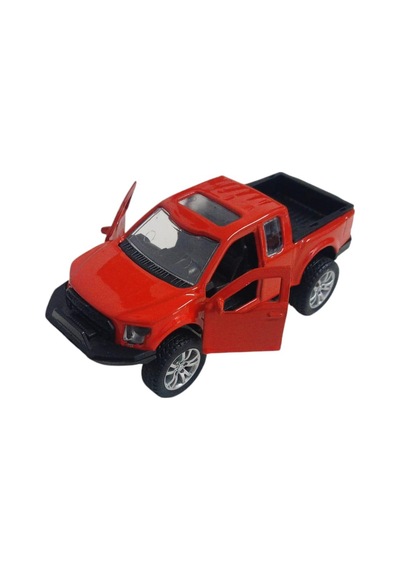 Çek Bırak Metal Arazi Aracı 13 Cm - Kırmızı - 1 Adet