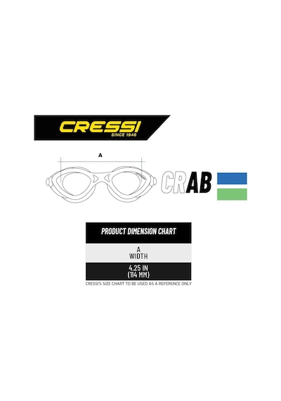 Parumarin Cressi Crab 2-7 Yaş Lilac Yüzücü Gözlüğü