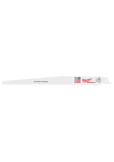 Milwaukee Sawzall Ahşap Tilki Kuyruğu Bıçağ 230 mm - T48005016 -