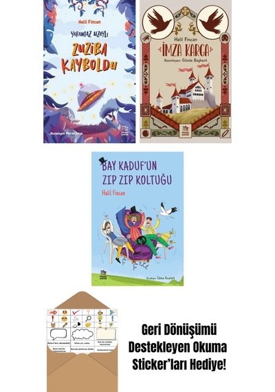 Zuziba Kayboldu/yaramaz Uzaylı 2 + İmza Karga + Bay Kaduf Un Zıp Zıp Koltuğu
